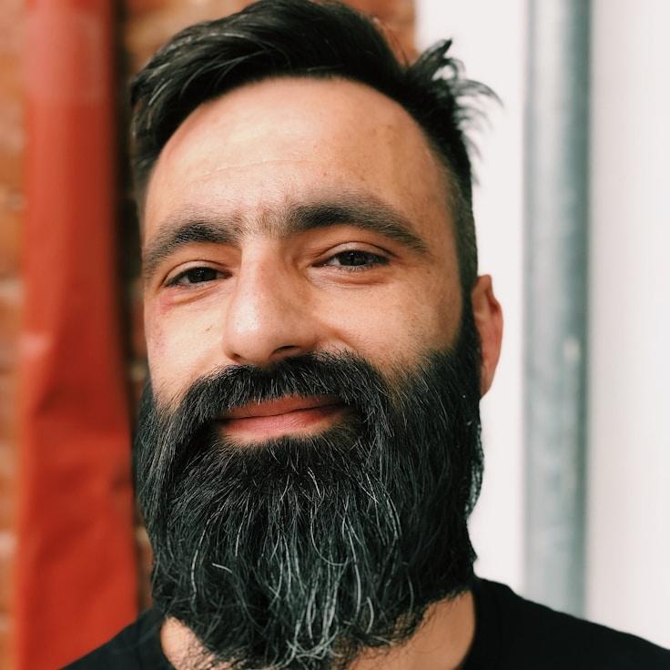 Portrait of Milo Hart, community mentor and Italian cuisine specialist